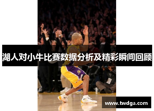 湖人对小牛比赛数据分析及精彩瞬间回顾